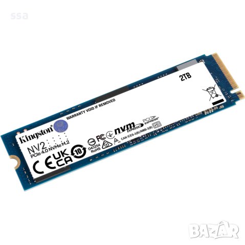 Kingston 2TB NV2 M.2 2280 PCIe 4.0 NVMe SSD, up to 3500/2800MB/s - SNV2S/2000G, снимка 7 - Твърди дискове - 41375765