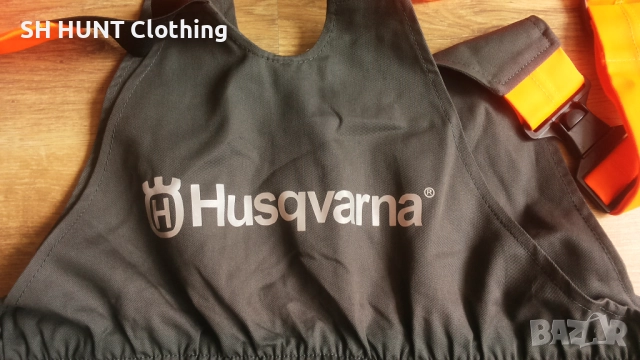 Husqvarna Overalls размер 56 / XXL полугащеризон със защита против срязване - 1485, снимка 3 - Панталони - 52471624
