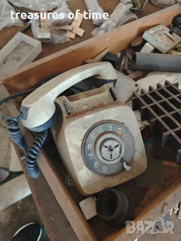 Ретро телефон с шайба | Винтидж декорация | Колекционерски модел