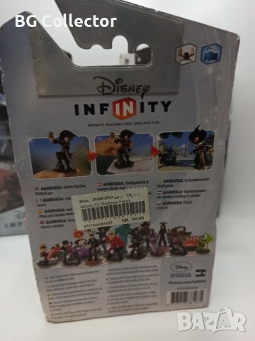 Нова фигурка Капитан Барбоса от Карибски пирати за Disney Infinity , снимка 3 - Други игри и конзоли - 41510177