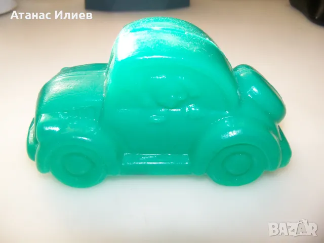 Соц играчка пластмасова кола отлична, снимка 4 - Коли, камиони, мотори, писти - 48364214