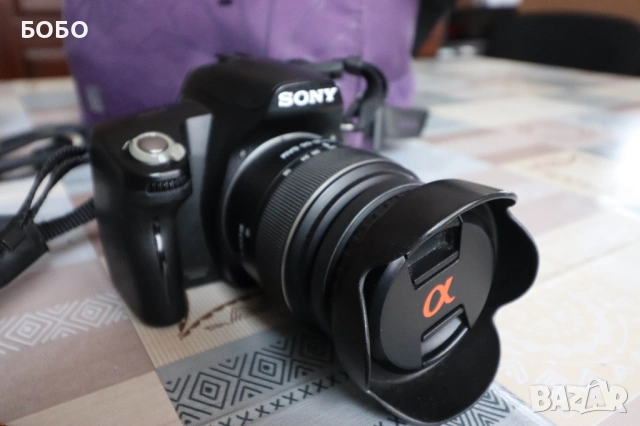 Фотоапарат Sony Alpha A290 с чанта и всички консумативи, снимка 8 - Фотоапарати - 53695247