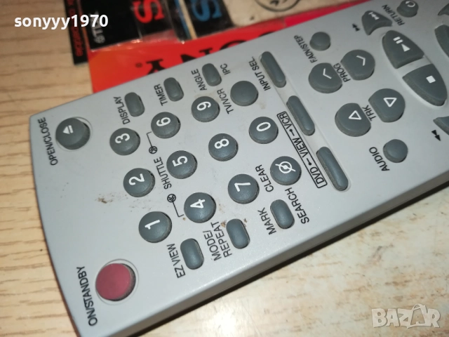 DVD//VCR-TOSHIBA REMOTE-ВНОС SWISS 1909251751, снимка 4 - Дистанционни - 51771250