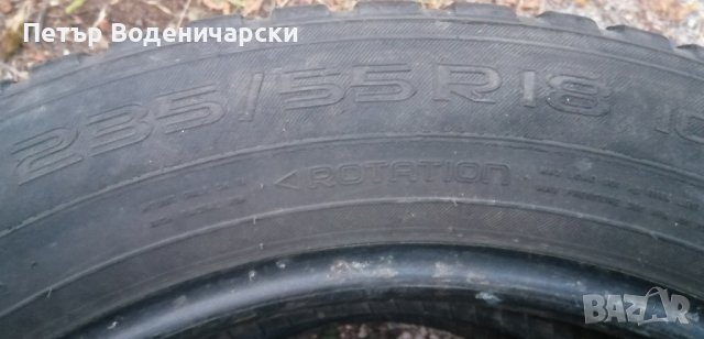 Гуми 235 55 18 Нокиан Nokian 
4 броя gumi 
Нов внос
Не са нови 
, снимка 6 - Гуми и джанти - 42346378