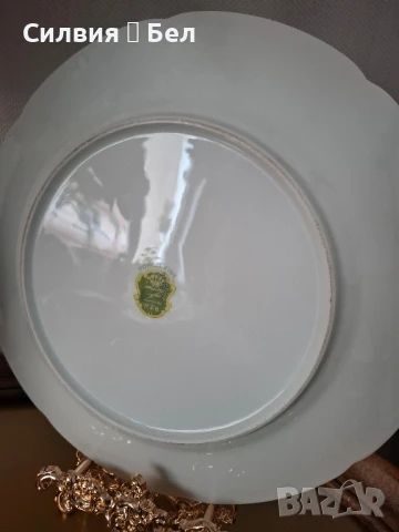 Ретро чиния/плато , снимка 3 - Антикварни и старинни предмети - 51097286