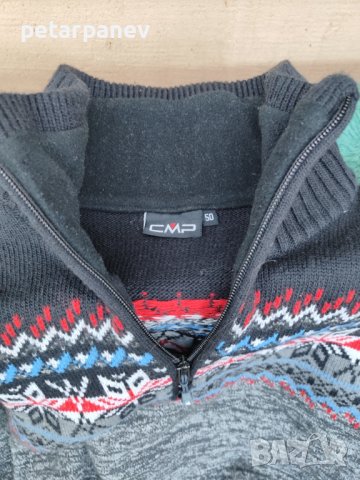 Мъжки пуловер CMP - 50 размер, снимка 5 - Пуловери - 42011692