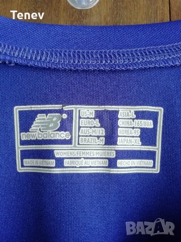 New Balance оригинална дамска блуза тениска фланелка, снимка 4 - Тениски - 34493688