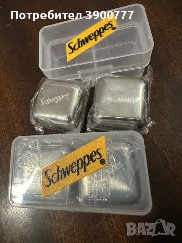 Ледени кубчета Schweppes нови