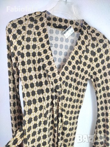 Atos Lambordini wrap around dress S, снимка 4 - Рокли - 42123419