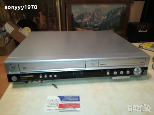 PANASONIC DVD RECORDER+HIFI VIDEO 1610231703, снимка 2 - Плейъри, домашно кино, прожектори - 42596804