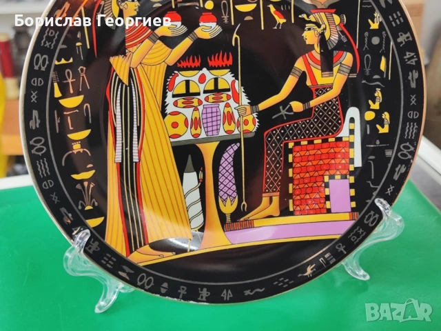 Порцеланова чиния за стена , снимка 3 - Колекции - 53333255