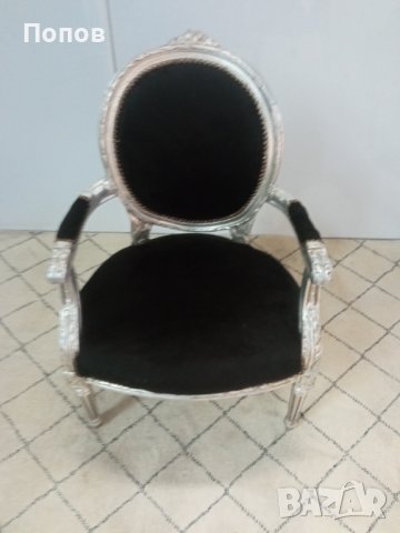 Старинно масивно кресло Medaillon, снимка 5 - Дивани и мека мебел - 41752180