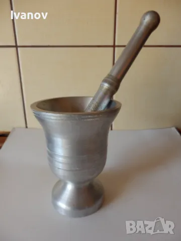 Старо алуминиево хаванче, снимка 2 - Други ценни предмети - 48576289