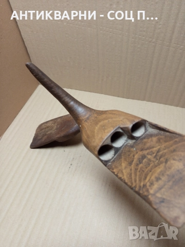 Комплект Соц Стари Дървени Паламарки Паламарка За Жътва На Житни Култури От Старото Време. , снимка 5 - Антикварни и старинни предмети - 52665780