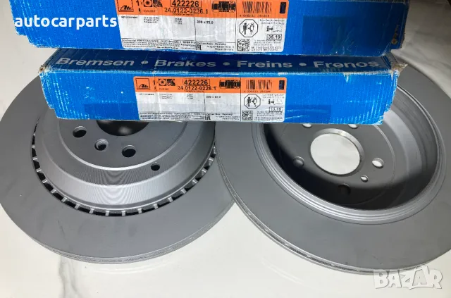 Спирачни дискове ATE за MERCEDES-BENZ / Мерцедес ML-класа, R-класа и GL, снимка 4 - Части - 48300891