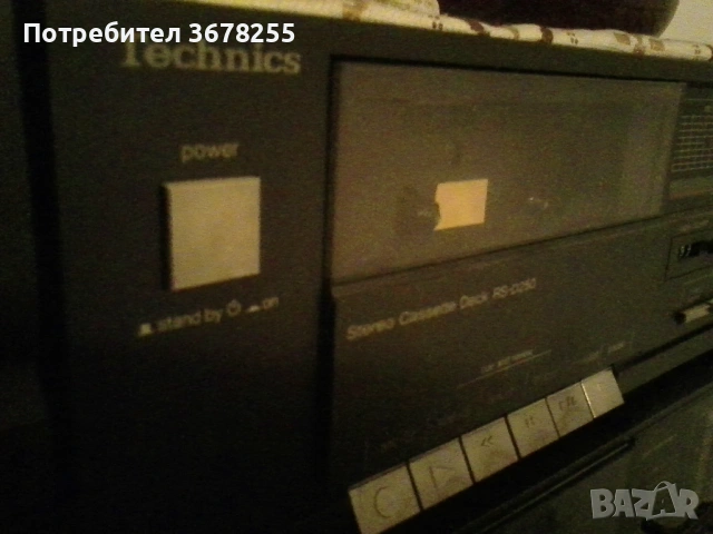 Касетен дек technics rs. d250, снимка 2 - Декове - 53818929