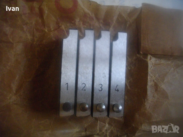 Нови резбонарезни ножове 1/2"-3/4" цол за резби тръби за винторeзка плашка немска ФРГ ALROWA ROLLER, снимка 10 - Други инструменти - 52774258