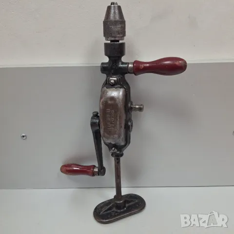 Перфектна! Полска Ръчна Бормашина PWWe10 Poland, снимка 11 - Бормашини - 49445739