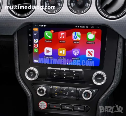 Ford Mustang 2015 - 2021 Мултимедия Навигация Android, снимка 4 - Аксесоари и консумативи - 52295314