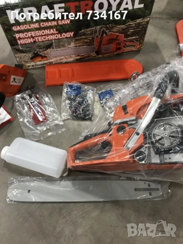 Бензинов верижен трион 4,6kW / 40см, снимка 4 - Други инструменти - 51864677