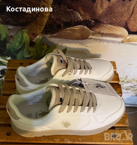 Нови сникърси еко кожа U.S.Polo Assn, снимка 3 - Маратонки - 52896666