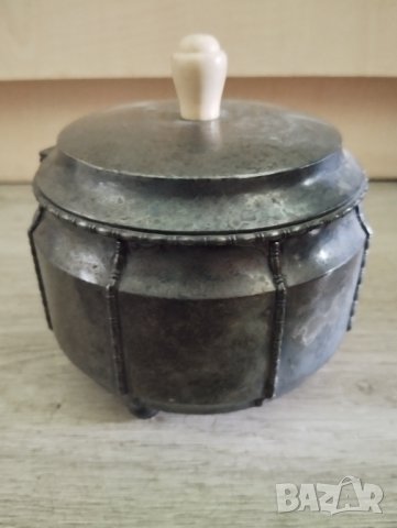 метална захарница арт деко