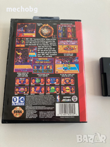 NBA JAM T.E. Tournament Edition Sega Genesis, снимка 3 - Други игри и конзоли - 36429566
