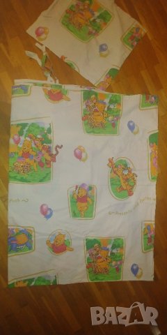 Чаршаф/плик + калъфка, снимка 2 - Спално бельо и завивки - 42058397