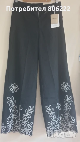 Дълъг панталон лен, снимка 8 - Панталони - 51422348