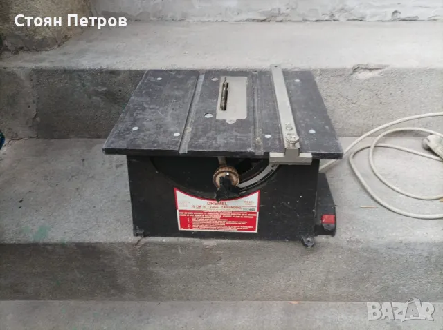 Мини циркуляр Dremel, снимка 1