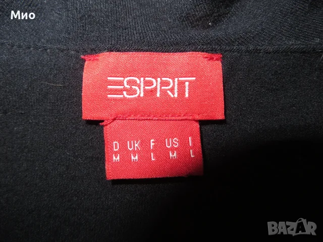 Esprit, нежна блуза, S-M, снимка 5 - Блузи с дълъг ръкав и пуловери - 55804251