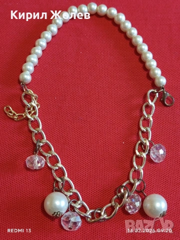 Персонализирано перлено колие с декоративни елементи стил и елегантност 51689, снимка 8 - Колиета, медальони, синджири - 53462081