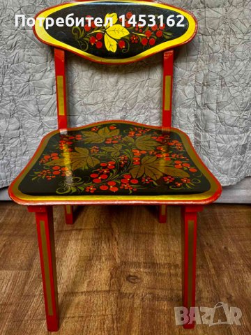 Руско антикварно столче , снимка 1 - Антикварни и старинни предмети - 40704683