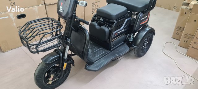 Триколка електрическа двуместна С-1 750W нов модел, снимка 6 - Мотоциклети и мототехника - 34639621