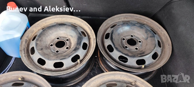 Оригинални стоманени джанти за Голф, Бора, Октавия, Леон, Толедо и др, снимка 3 - Гуми и джанти - 53055010