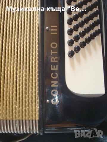 Акордеон Hohner Concerto III 72 баса, снимка 3 - Акордеони - 53859860