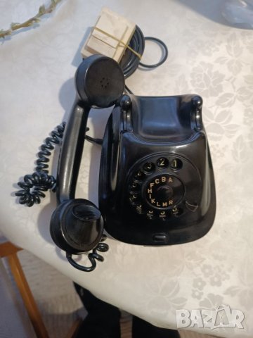 Стар бакелитен телефон Белоградчик , снимка 8 - Антикварни и старинни предмети - 40315800