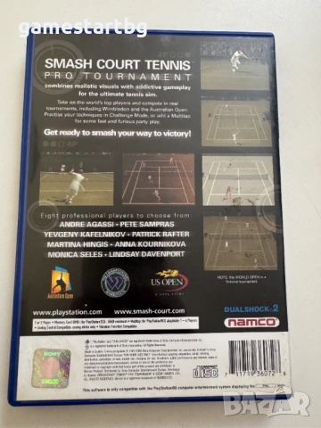 Smash Court Tennis Pro Tournament за PS2, снимка 2 - Игри за PlayStation - 51754602