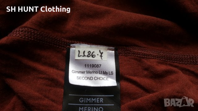 Lundhags Gimmer Merino Lt Ms 100% Merino Wool размер M блуза 100% Мерино Вълна - 438, снимка 12 - Блузи - 41630043