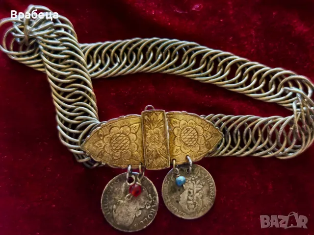 Възрожденски сребърен накит. Кучка. , снимка 6 - Антикварни и старинни предмети - 50412593