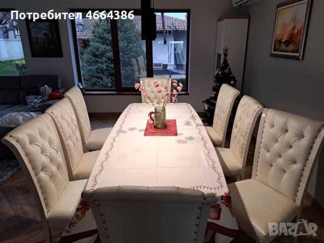 Елегантни Трапезни столове, снимка 2 - Столове - 52676860