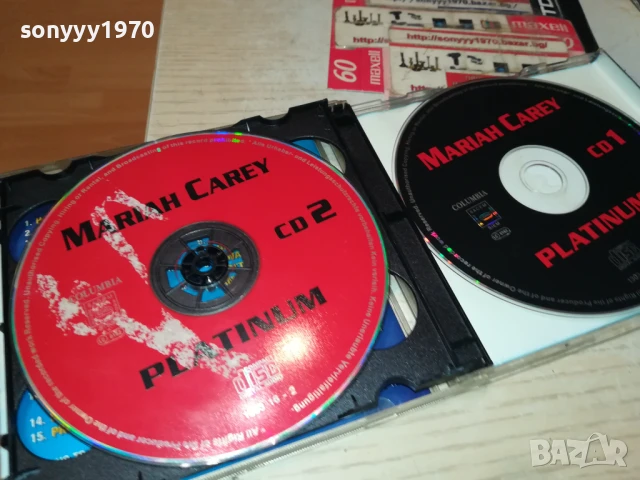 MARIAH CAREY X2CD 1308251949, снимка 2 - CD дискове - 51358171
