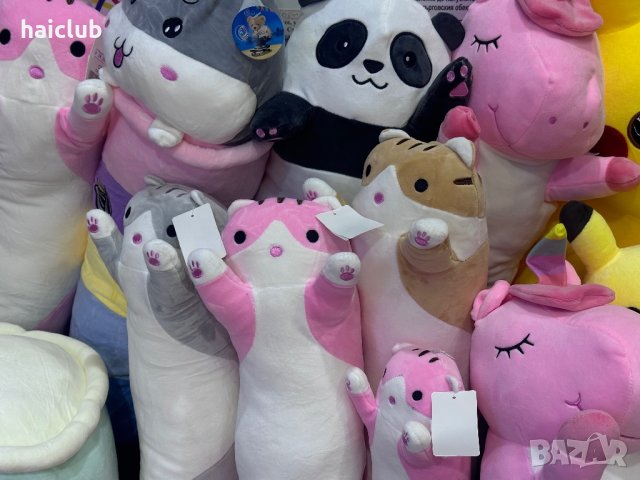 Дълго плюшено коте/Long soft cat/Дълго меко коте, снимка 3 - Плюшени играчки - 42058443