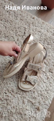 сандали естествена кожа Baleano , снимка 6 - Сандали - 50935746