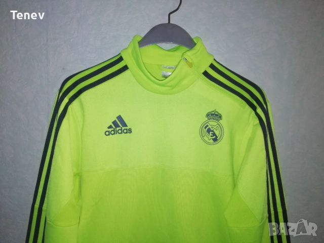 Real Madrid Adidas оригинално горнище блуза Реал Мадрид , снимка 4 - Спортни дрехи, екипи - 52940334
