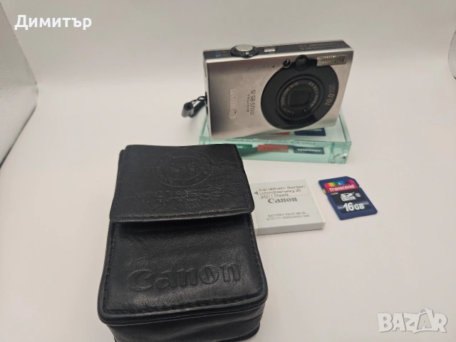 Canon Ixus 85 IS дигитален фотоапарат камера с карта и батерия, снимка 14 - Фотоапарати - 53763262