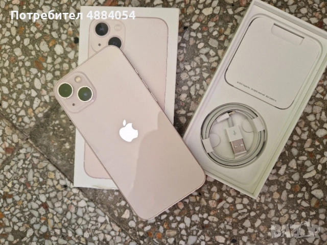 iPhone 13-256gb Pink/100% battery health , снимка 2 - Apple iPhone - 56129710