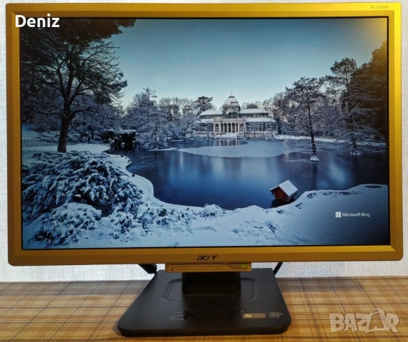 Монитор: Acer AL2216W, снимка 4 - Монитори - 53635712
