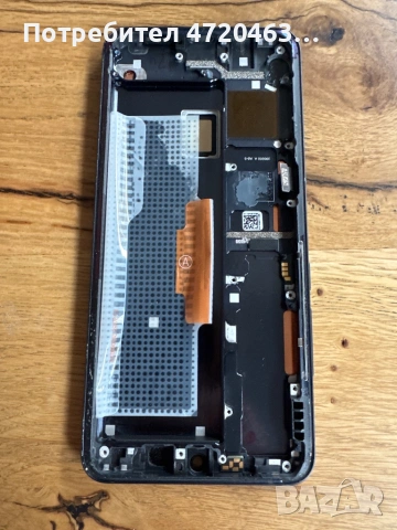 Дисплей с рамка за Mi Note 10 Lite модел M2002F4LG отигинален със счупено стъкло, снимка 4 - Резервни части за телефони - 53053353