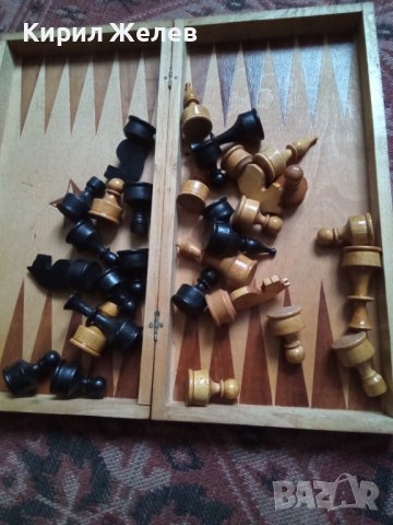 Шах стар дървен 43856, снимка 12 - Шах и табла - 44334624